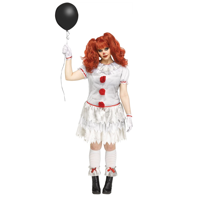 Carnevil Clown Plus Size Costume 1X