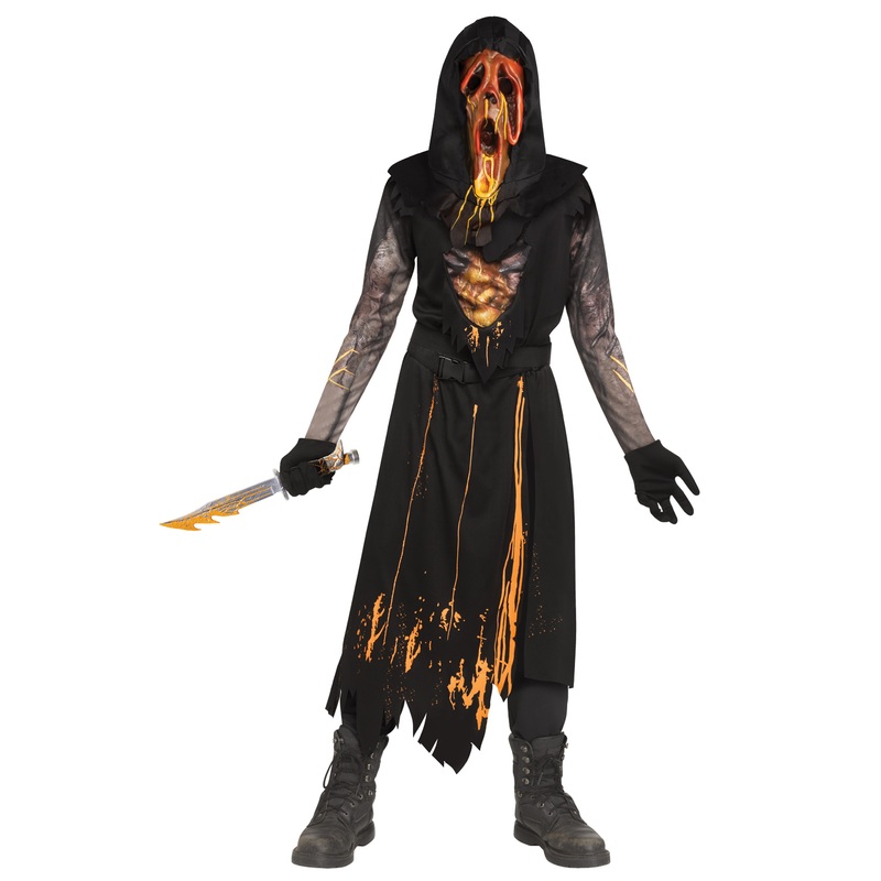 Dead by Daylight Scorched Ghostface Child Costume Medium (8-10)
