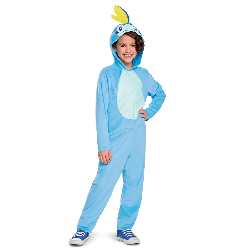 Sobble Hooded Jumpsuit Classic Child Costume Small (4-6)