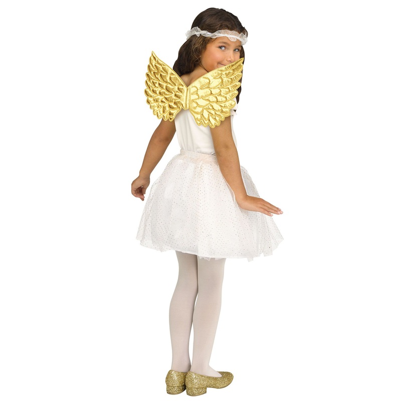 Angel Wing Set Child Costume Kit (Gold) Standard