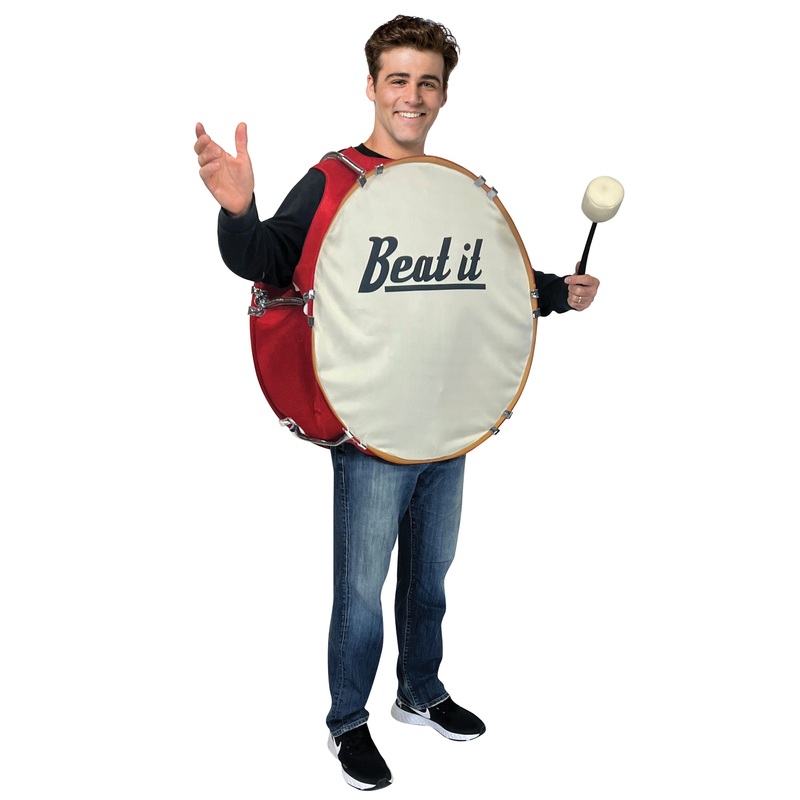 Bass Drum Adult Costume One Size