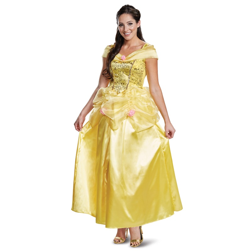Belle Deluxe Adult Costume (Classic Collection) Small (4-6)
