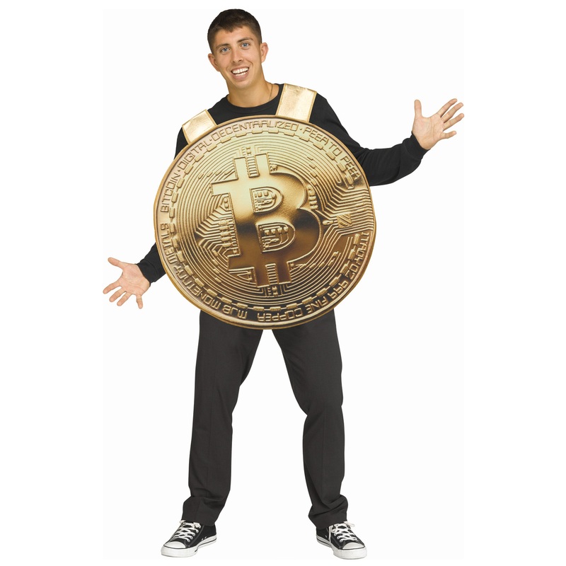 Bitcoin Adult Costume Standard