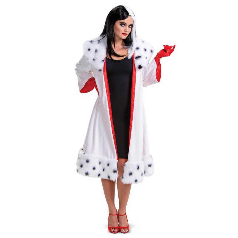 Cruella Jacket Deluxe Adult Costume Small (4-6)