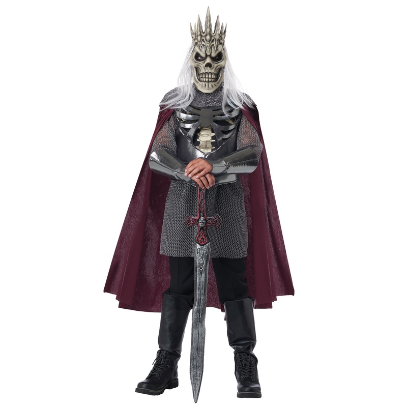Fearsome Skeleton King Child Costume Medium