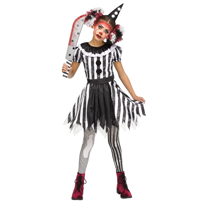 Haunted Harlequin Child Costume Medium (8-10)