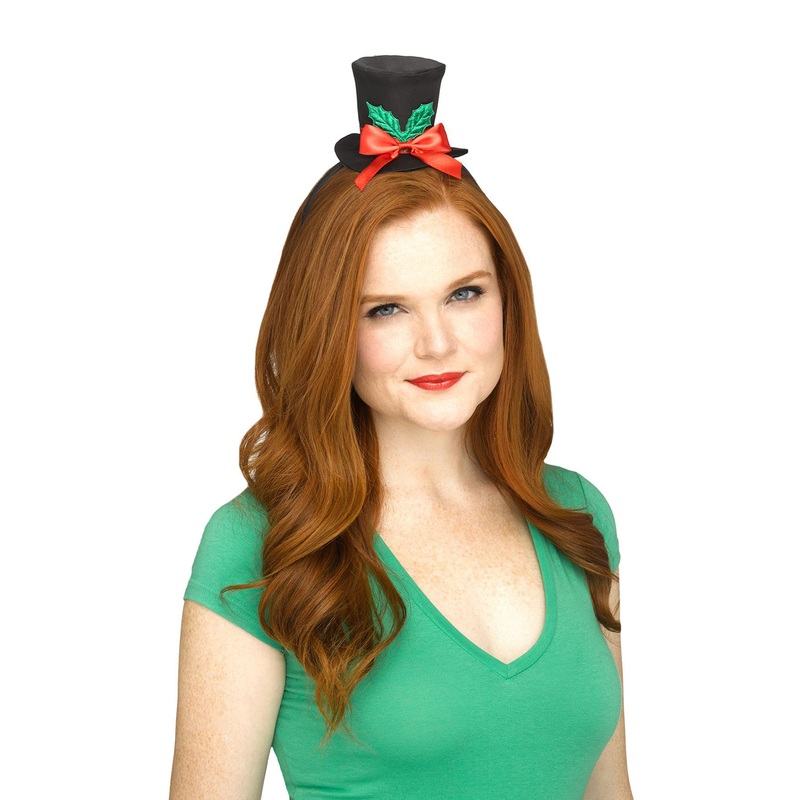Holly Hat Holiday Headband Standard