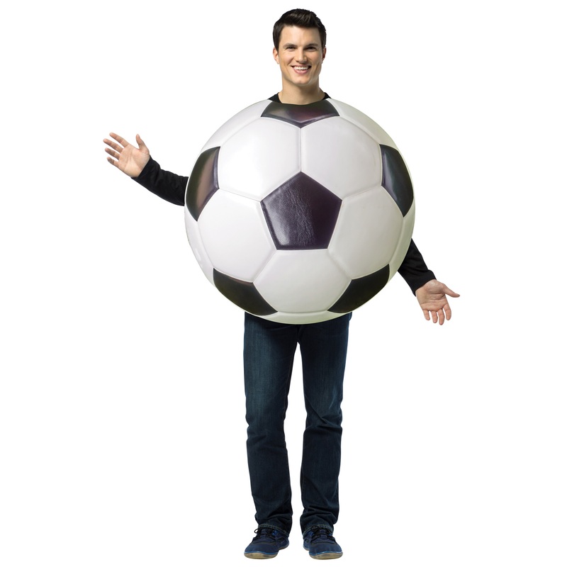 Soccer Ball Adult Costume One Size