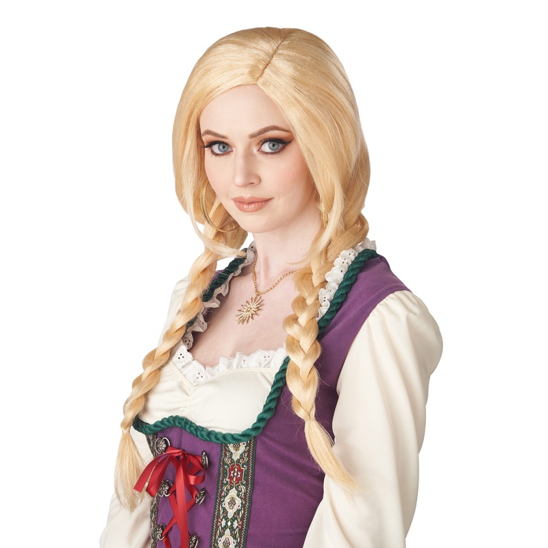 Soft Blonde Braids Wig Standard