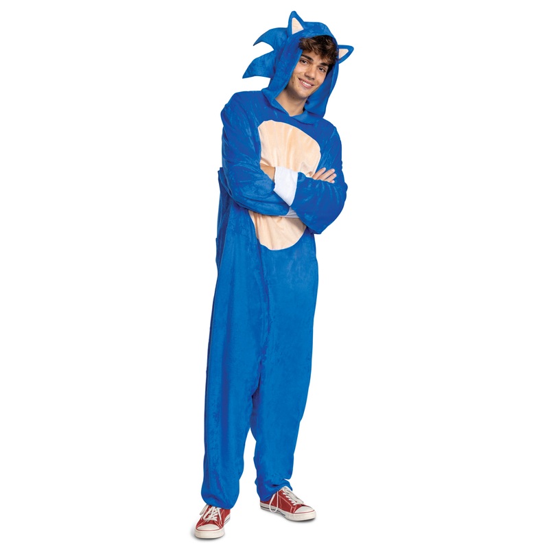 Sonic Movie Unisex Adult Costume Medium (38-40)