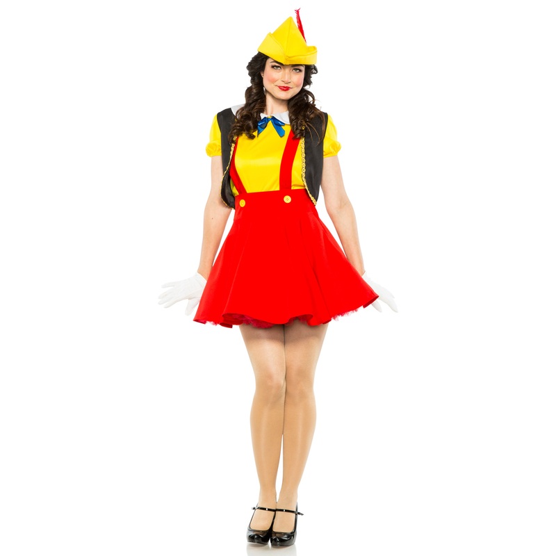 Wooden Puppet Adult Costume X-Small