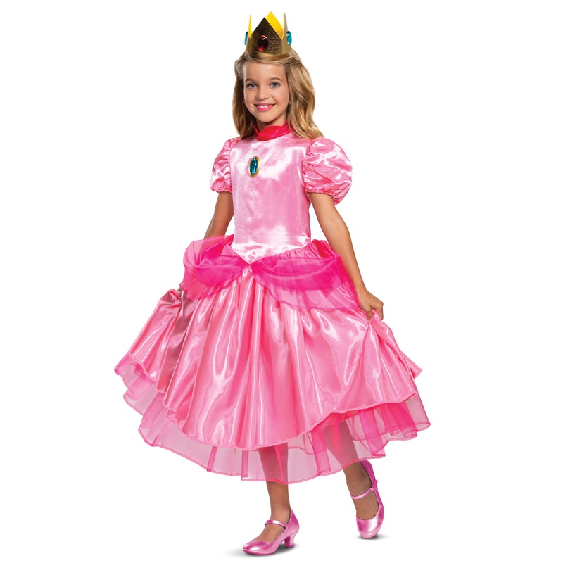 2020 Princess Peach Deluxe Child Costume Small (4-6x)