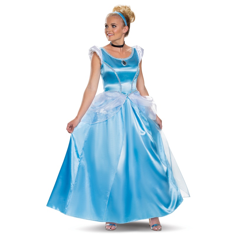 Cinderella Deluxe Adult Costume Small (4-6)