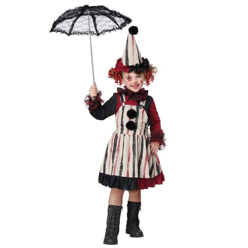 Clever Lil' Clown Toddler Costume Medium (3-4)