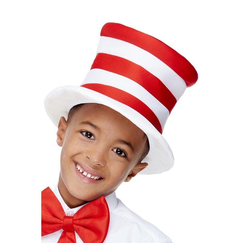 Stripy Red and White Child Hat Standard