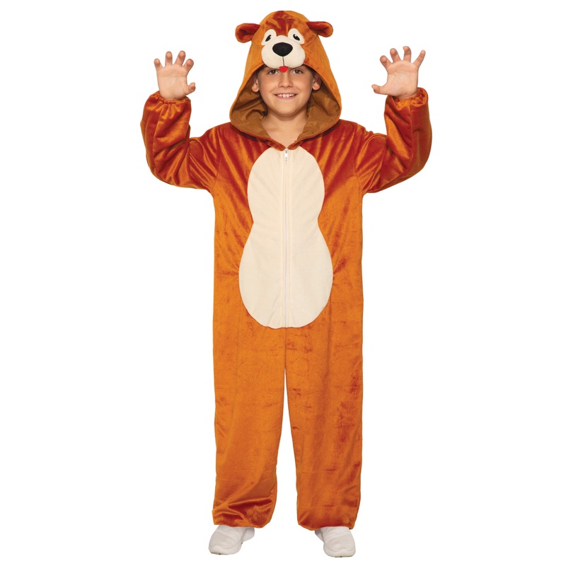 Teddy Bear Jumpsuit Child Costume (Large) Large