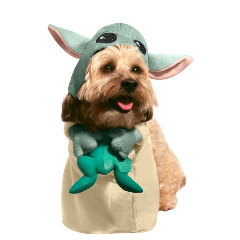 The Mandalorian The Child Pet Costume with Frog Small