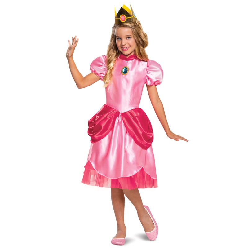 2020 Princess Peach Classic Child Costume Small (4-6x)