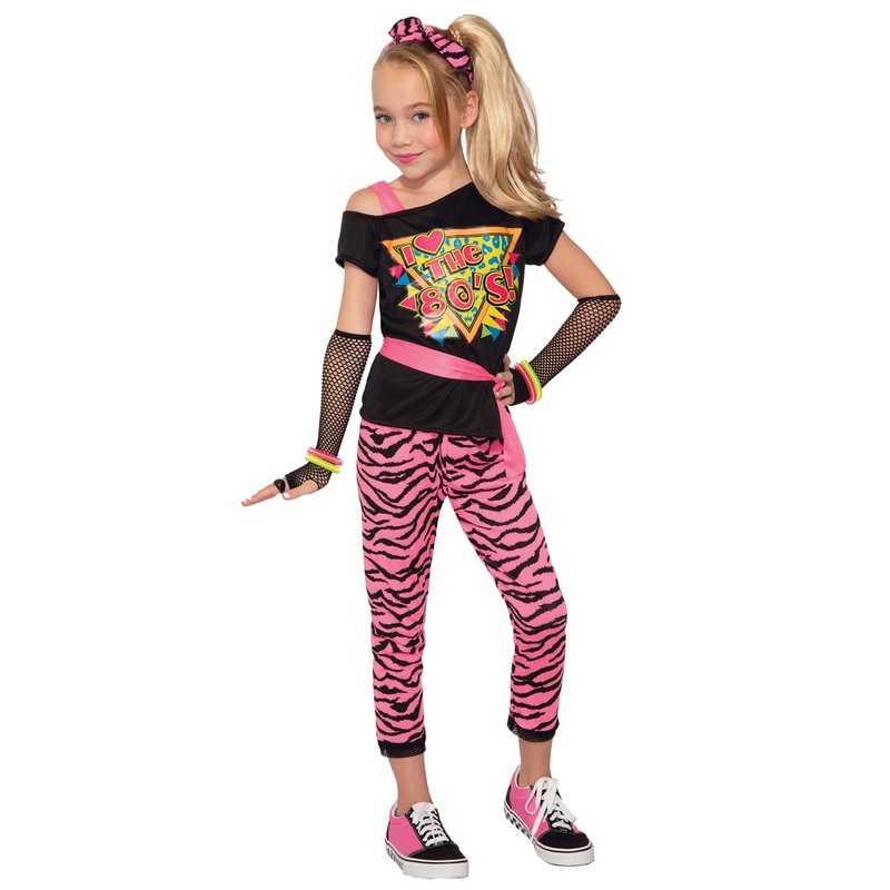 80's Wild Child Costume (Small) Small