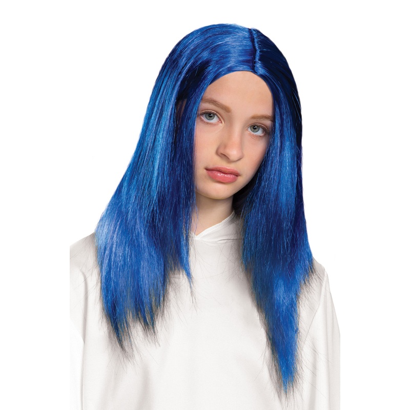 Billie Eilish Blue Child Wig One Size