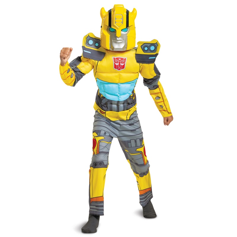 Bumblebee Eg Muscle Child Costume Small (4-6)