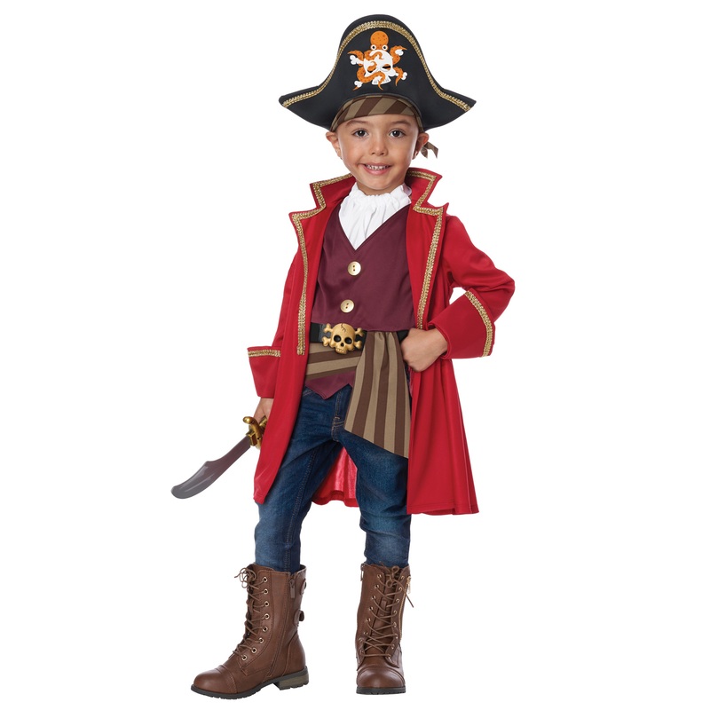 Cap'n Shorty Toddler Costume Medium (3-4)