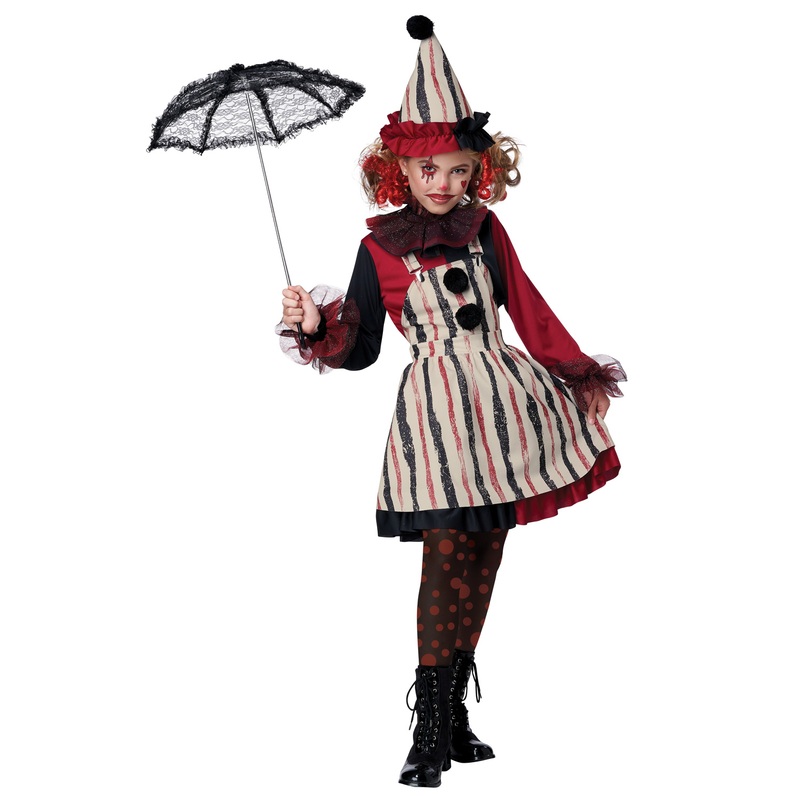 Clever Clown Child Costume X-Small