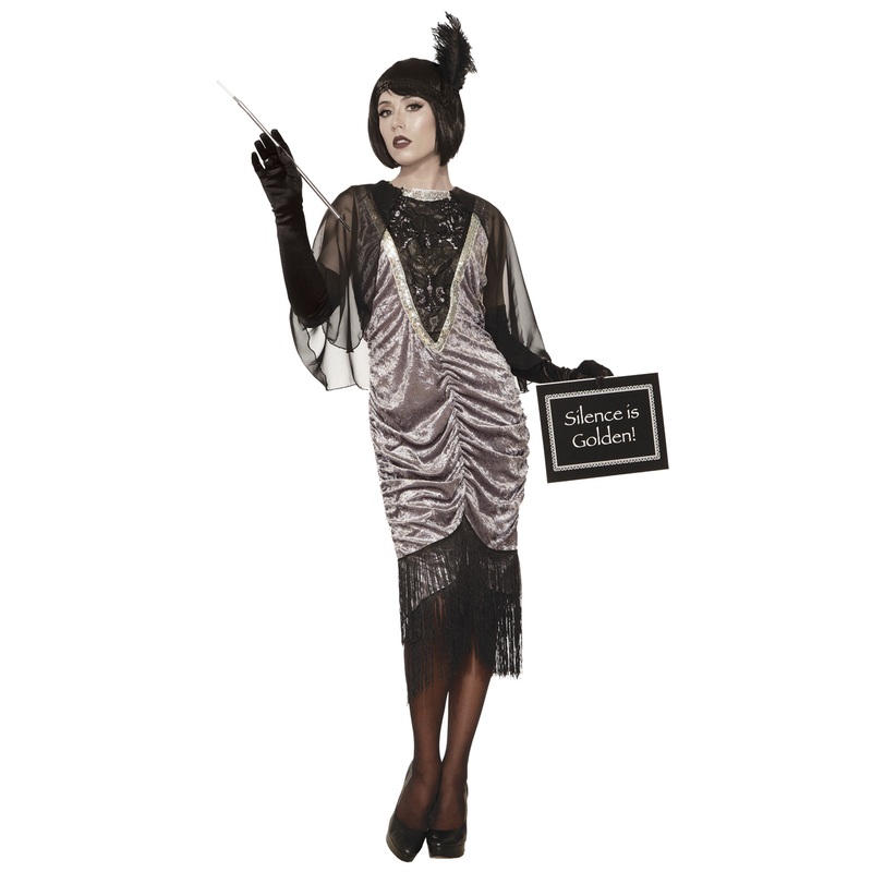 Silent Movie Flapper Adult Costume Standard