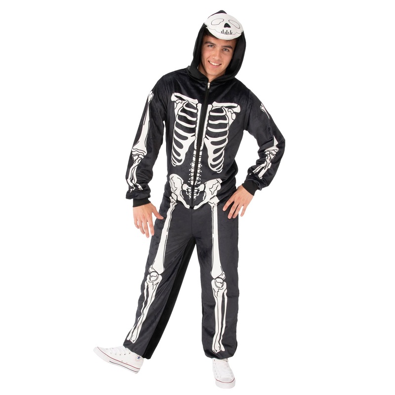 Skeleton Comfy-Wear Adult Costume Small/Medium