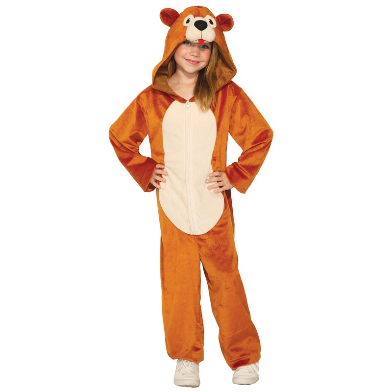 Teddy Bear Jumpsuit Child Costume (Medium) Medium