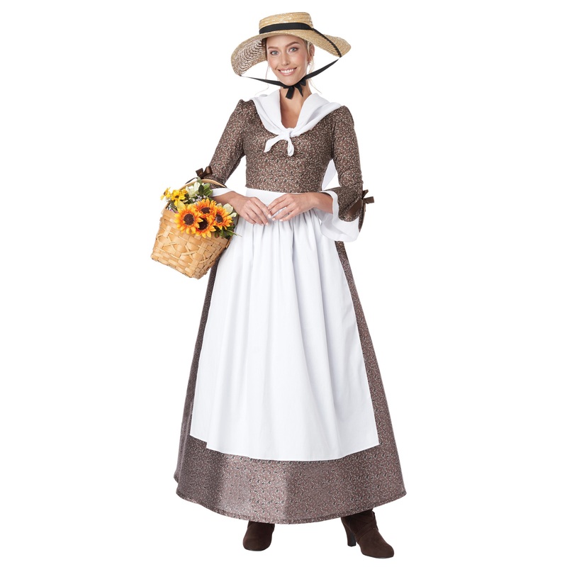 American Colonial Dress Adult Costume X-Small