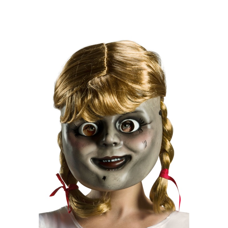 Annabelle Comes Home Adult Mask with Wig Standard