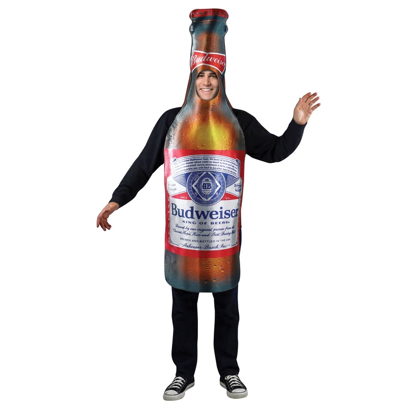 Budweiser Bottle Adult Costume One Size