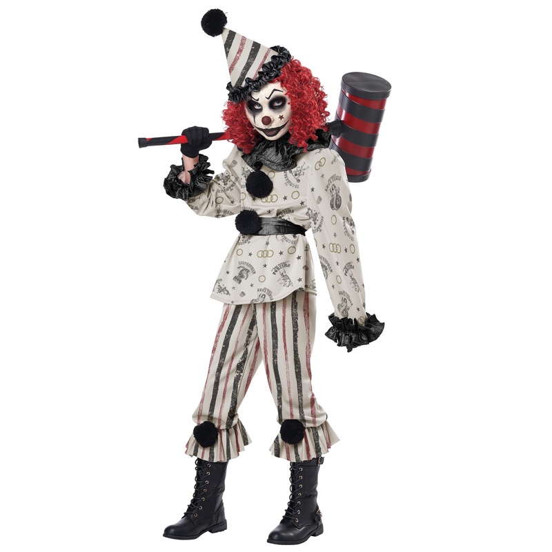 Creeper Clown Child Costume Medium