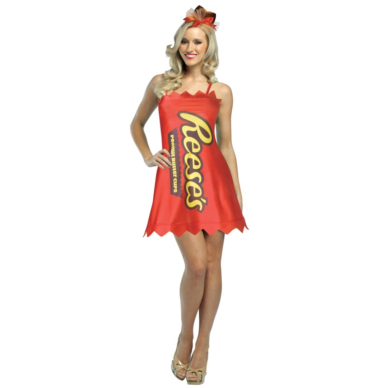 Reeses Cup Dress Adult Costume Small/Medium