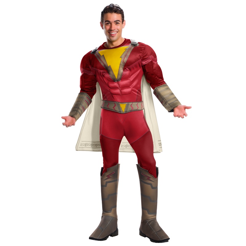 Shazam Deluxe Adult Costume Standard