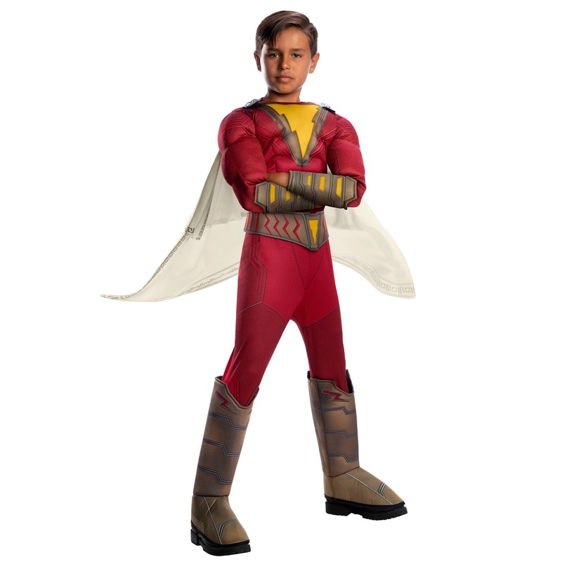 Shazam Deluxe Child Costume Small