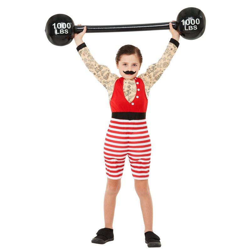 Strong Boy Child Costume Small