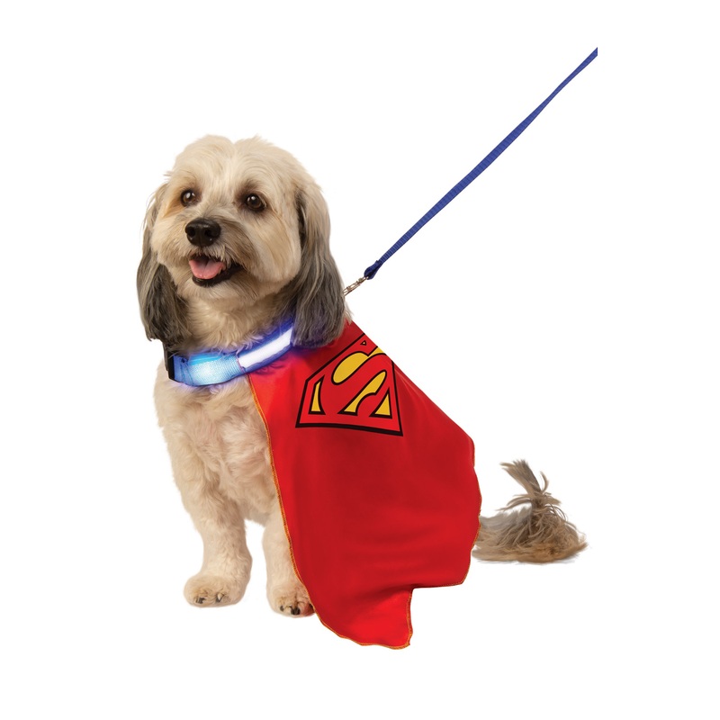 Superman Cape Pet Costume Small