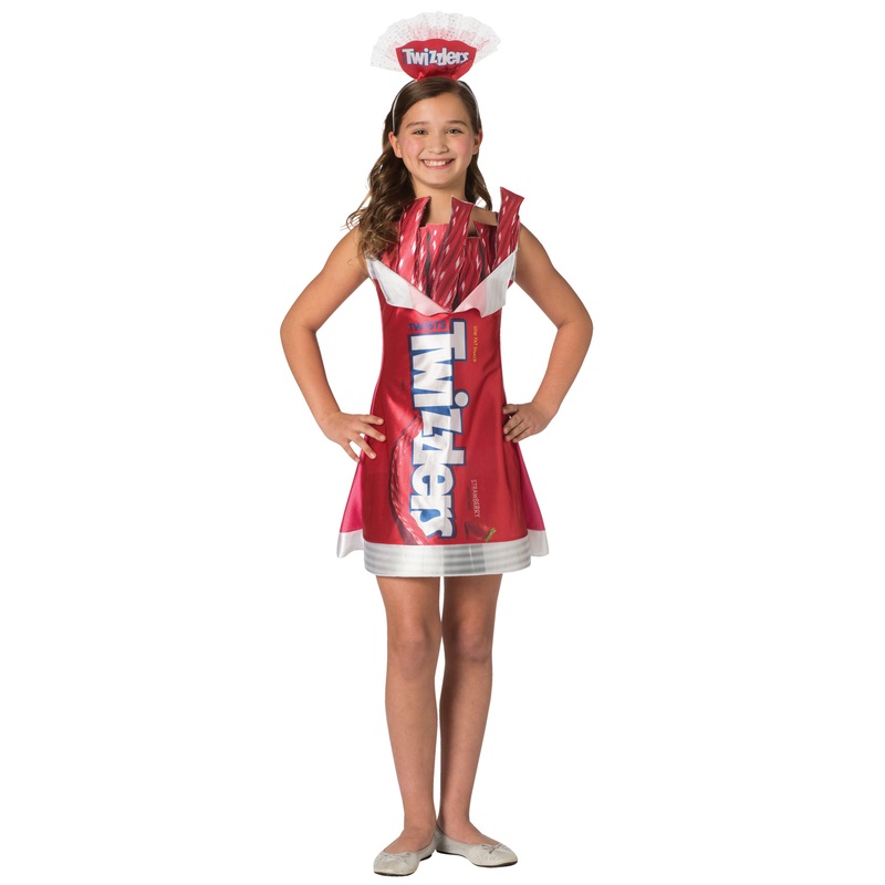 Twizzlers Dress Child Costume 7-10
