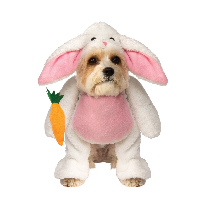Walking Bunny Pet Costume Small