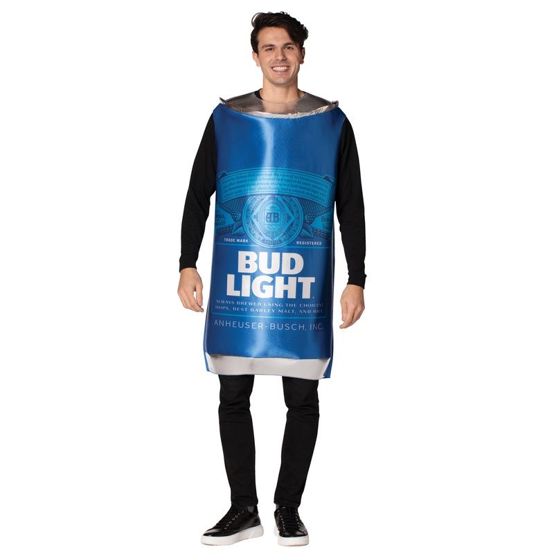 Bud Light Can Adult Costume One Size