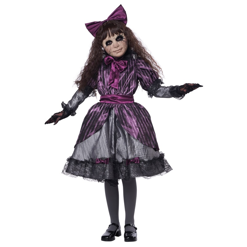 Creepy Doll Child Costume Medium
