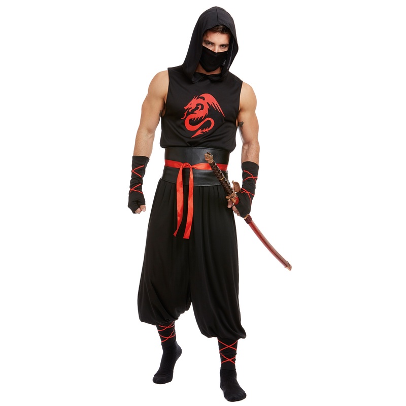 Dark Ninja Adult Costume Medium
