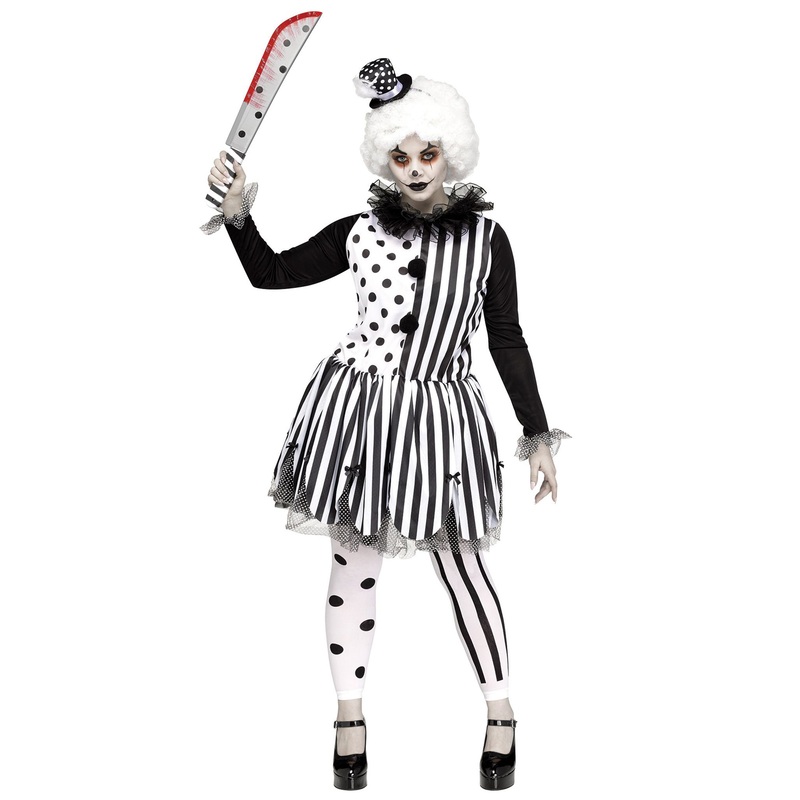 Killer Clown Lady Plus Size Costume 1X