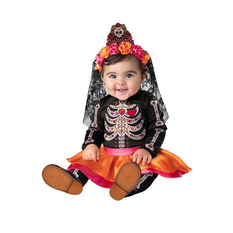 Sugar Skull Sweetie Infant Costume X-Small (0-6)