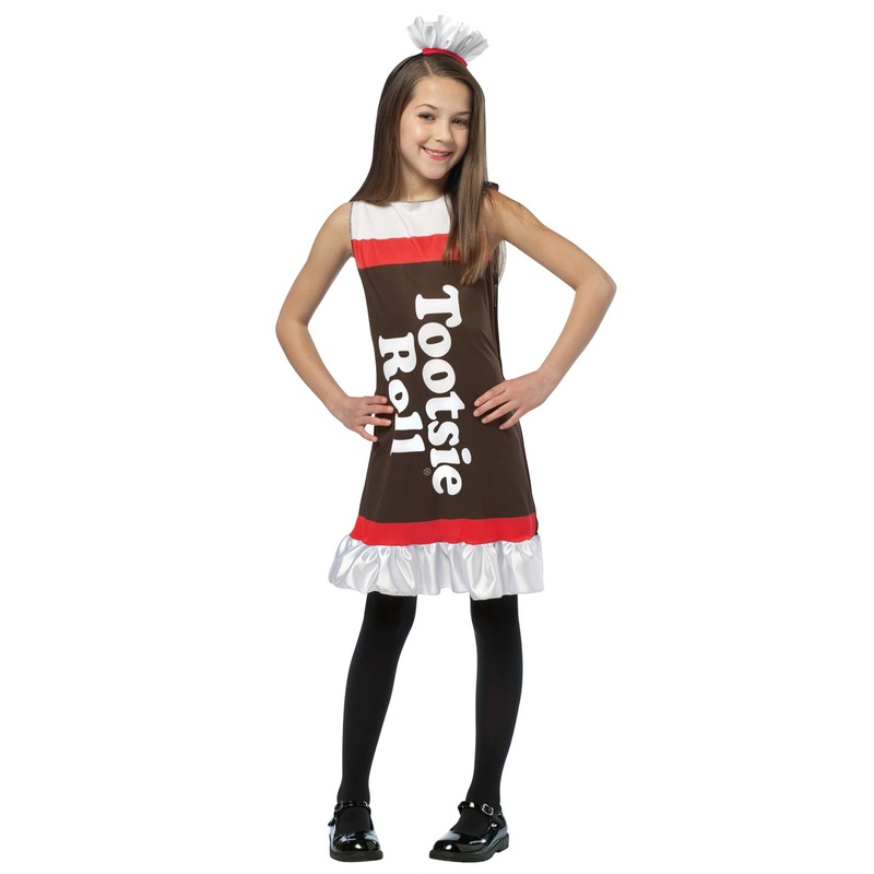 Tootsie Roll Tank Dress Child Costume (7-10) 7-10