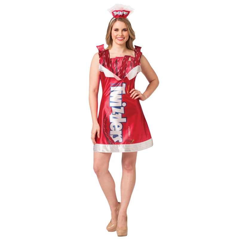 Twizzlers Dress Adult Costume Small/Medium