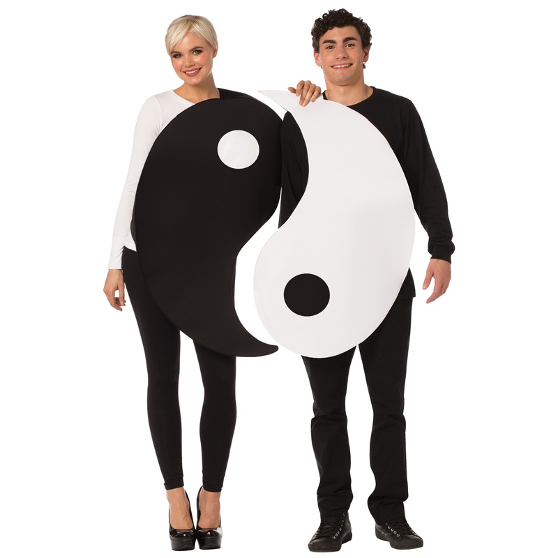 Yin & Yang Adult Costume (Pair) One Size