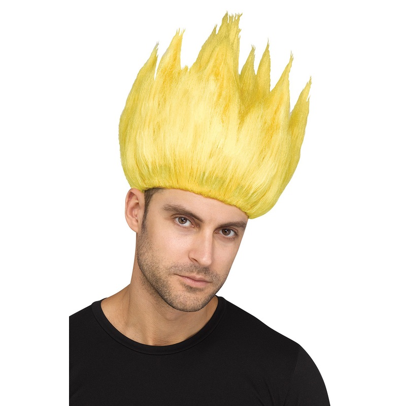 Anime Cartoon Wig (Yellow) Standard
